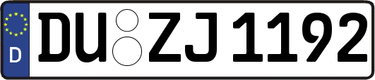 DU-ZJ1192