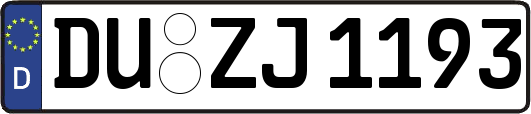 DU-ZJ1193