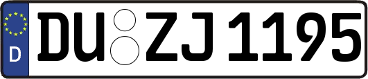 DU-ZJ1195