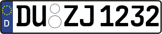 DU-ZJ1232