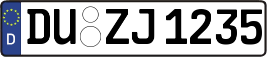 DU-ZJ1235