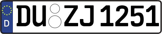 DU-ZJ1251
