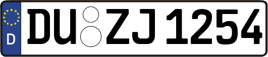 DU-ZJ1254