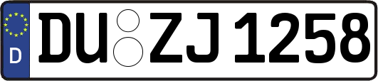 DU-ZJ1258