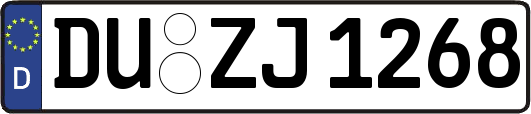 DU-ZJ1268