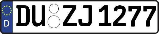 DU-ZJ1277