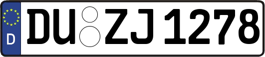 DU-ZJ1278