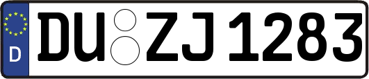 DU-ZJ1283