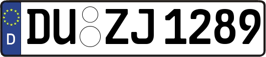DU-ZJ1289