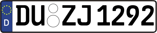 DU-ZJ1292