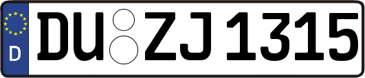 DU-ZJ1315