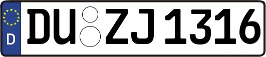 DU-ZJ1316