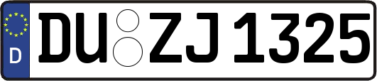 DU-ZJ1325