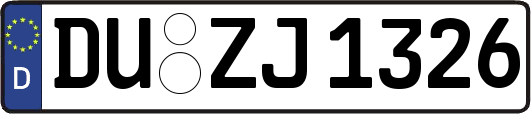 DU-ZJ1326