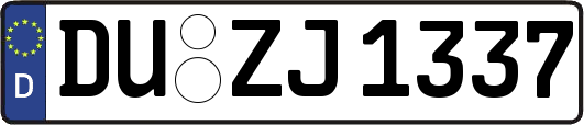 DU-ZJ1337