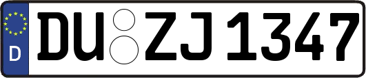 DU-ZJ1347