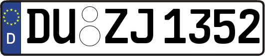DU-ZJ1352
