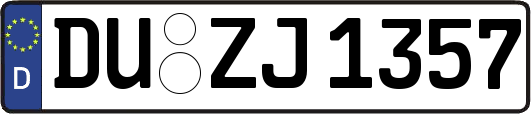 DU-ZJ1357