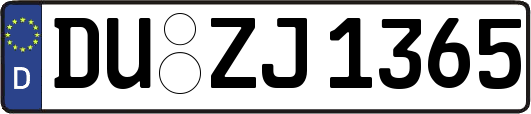DU-ZJ1365