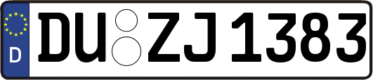 DU-ZJ1383