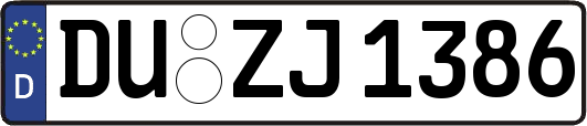 DU-ZJ1386