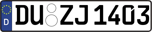 DU-ZJ1403