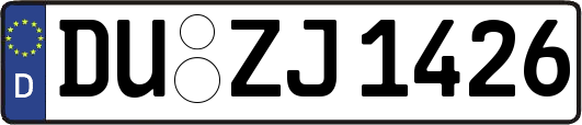 DU-ZJ1426