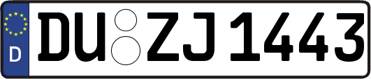 DU-ZJ1443