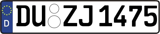 DU-ZJ1475