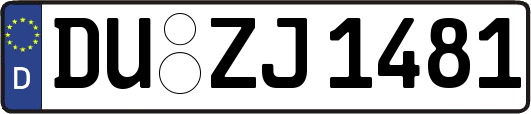 DU-ZJ1481