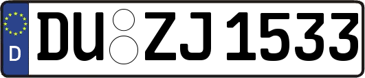 DU-ZJ1533