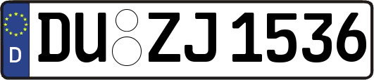 DU-ZJ1536