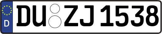 DU-ZJ1538