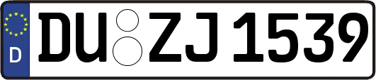 DU-ZJ1539