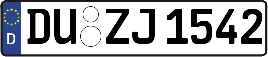DU-ZJ1542