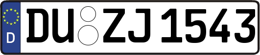 DU-ZJ1543