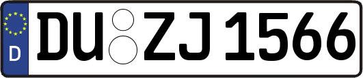 DU-ZJ1566
