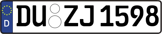 DU-ZJ1598