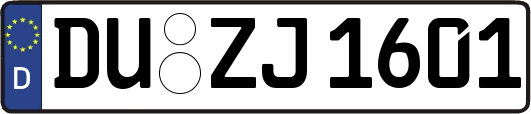 DU-ZJ1601