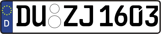 DU-ZJ1603