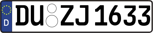 DU-ZJ1633