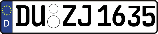 DU-ZJ1635