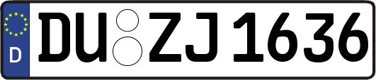 DU-ZJ1636