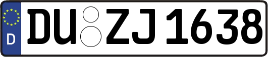 DU-ZJ1638
