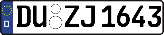 DU-ZJ1643