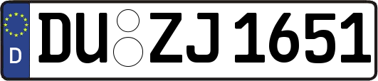 DU-ZJ1651
