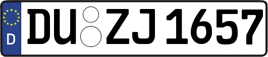 DU-ZJ1657