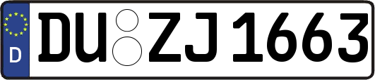 DU-ZJ1663