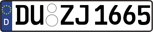 DU-ZJ1665