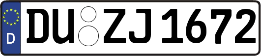 DU-ZJ1672